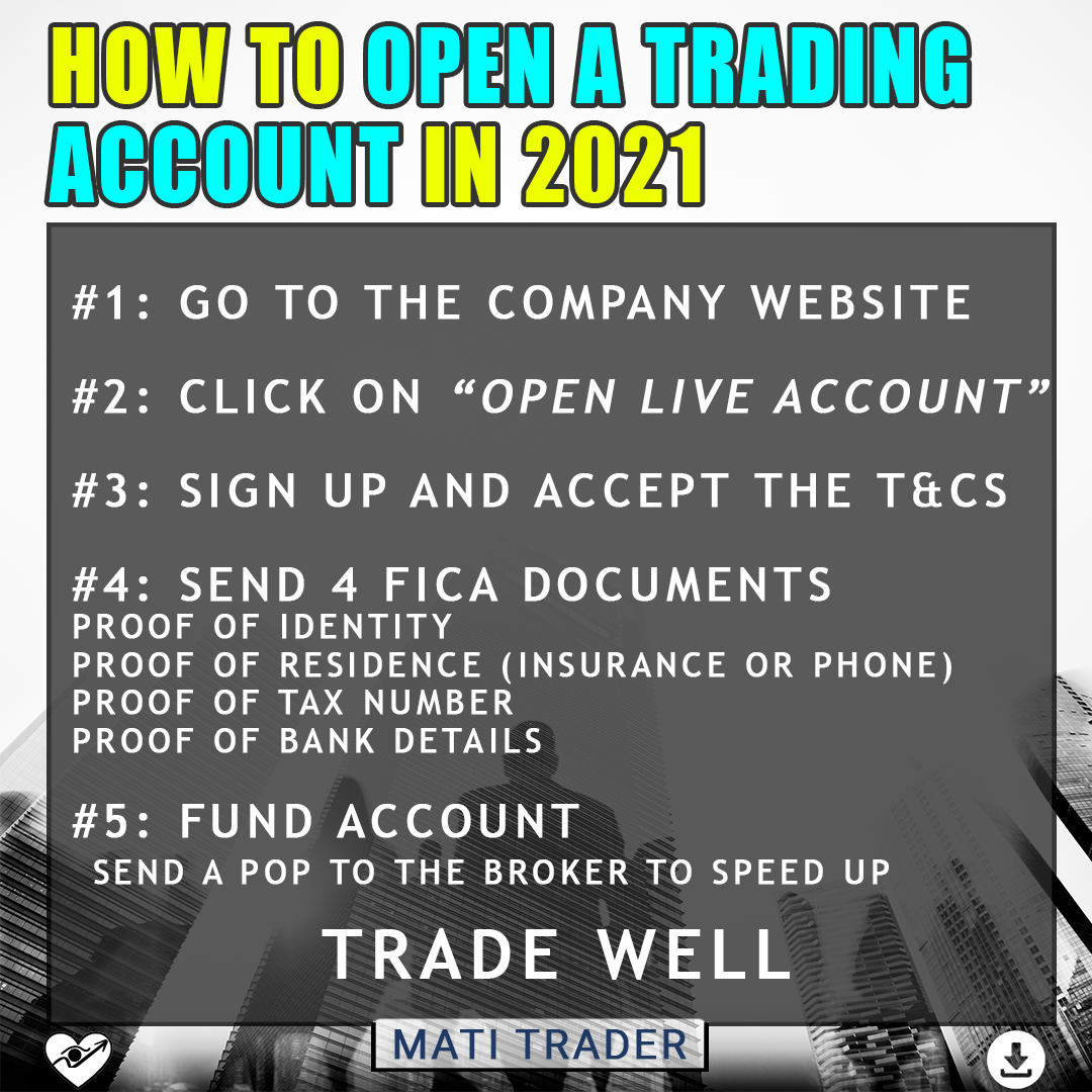 How To Open A Trading Account In 5 Easy Steps MATI Trader